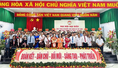Đại hội đại biểu Mặt trận Tổ quốc Việt Nam xã Tây Sơn lần thứ I, nhiệm kỳ 2025 – 2030